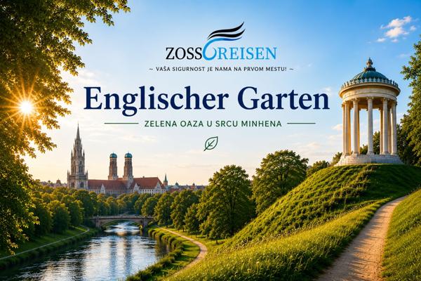 🌳 Englischer Garten – zelena oaza u srcu Minhena