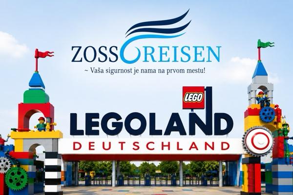 🎡🎢LEGOLAND Deutschland u Günzburgu - jedno od najposećenijih mesta u Bavarskoj